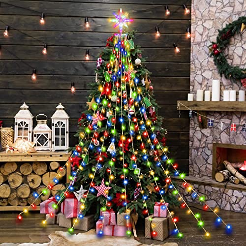 320 LEDs Christmas Decorations Star String Lights