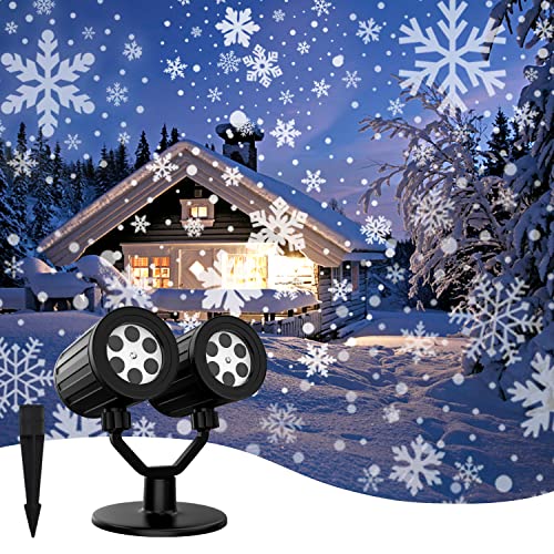 Snowflake Christmas Projector Lights