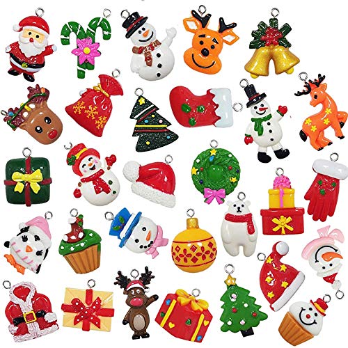 30pcs Mini Christmas Ornaments Tree Decorations