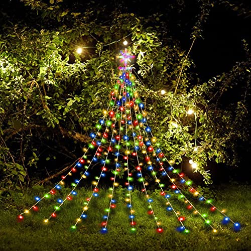 320 LEDs Christmas Decorations Star String Lights