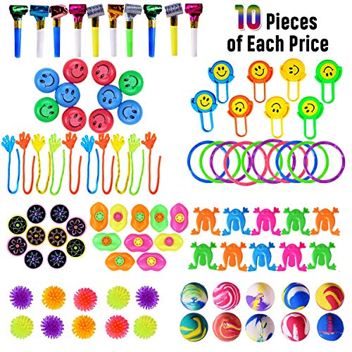 Party Favors for Kids Prizes 200 pcs Bulk Assortment Toys Best for Birthday Party, Easter Eggs, Pinata