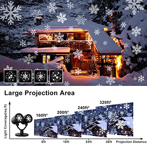 Snowflake Christmas Projector Lights