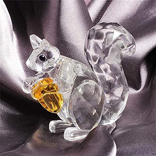 Crystal Squirrel Collectible Figurine