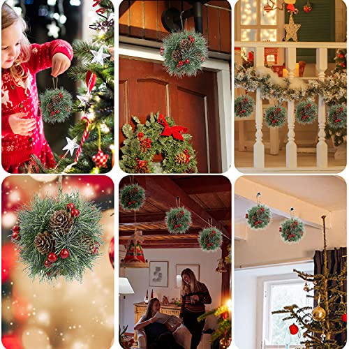 2 Pcs Christmas Hanging Decoration