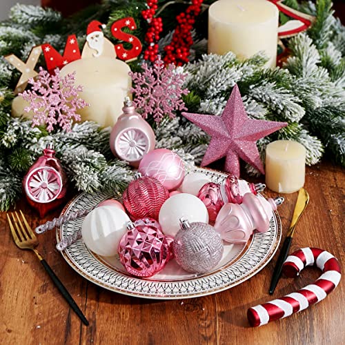 103-Pack Assorted  Christmas Ball Ornaments