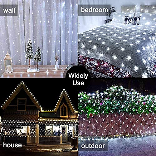 9.8x6.6ft 200 LED Christmas Net Lights