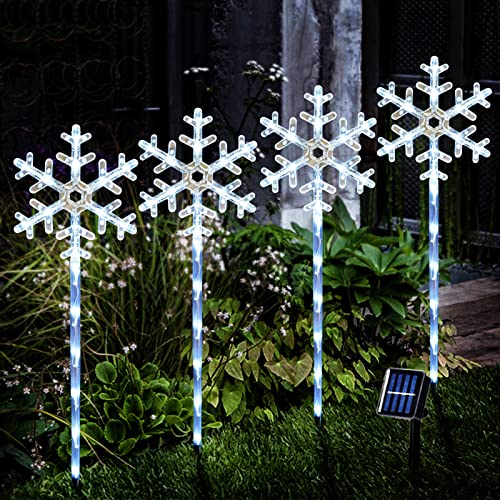 Solar Christmas Pathway Lights