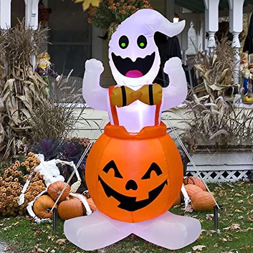 7 Ft Halloween Blow up Inflatable Pumpkin Decoration