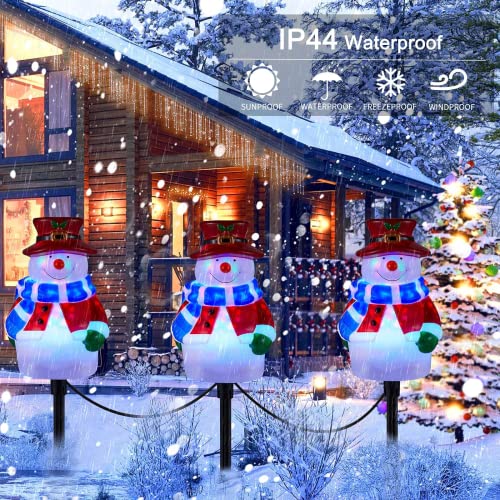 3 in 1 LED  Christmas Pathway Lights Decoration