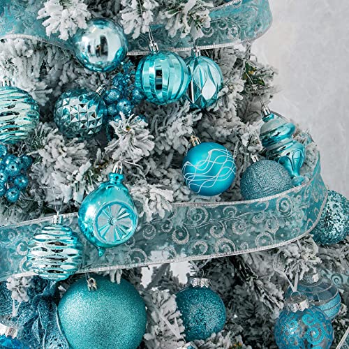 103-Pack Assorted  Christmas Ball Ornaments