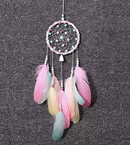 Elegant Handmade Feather Dreamcatcher