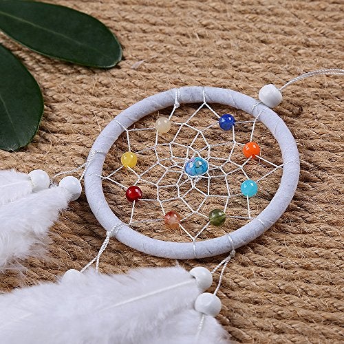 Elegant Handmade Feather Dreamcatcher