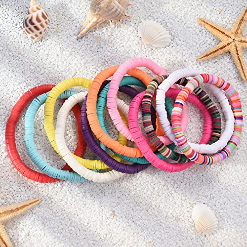 12pcs/set Heishi Bracelet for Women