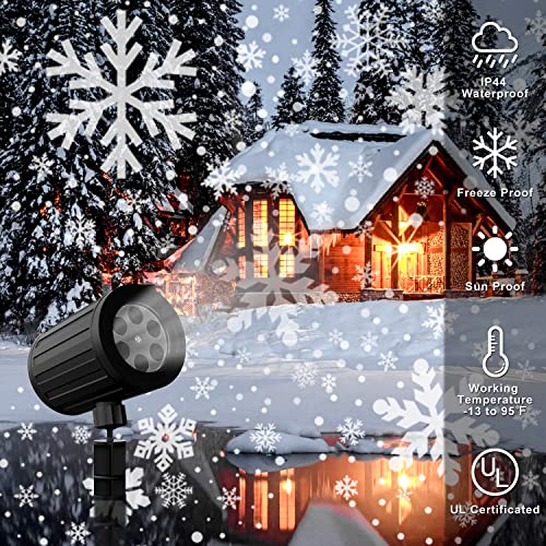 Snowflake Christmas Projector Lights