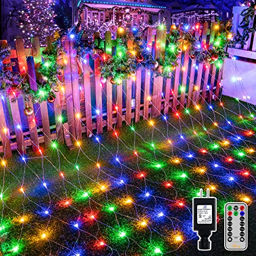 9.8x6.6ft 200 LED Christmas Net Lights