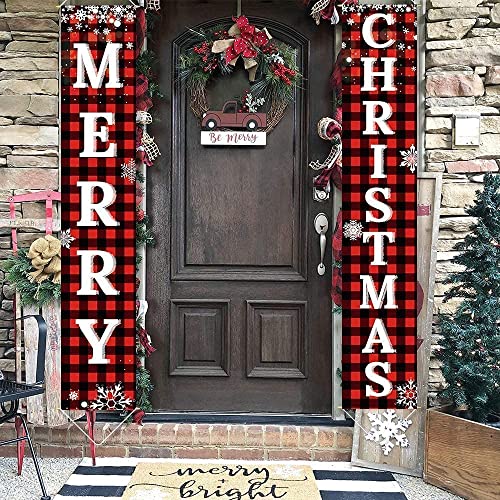 Christmas Porch Sign Decoration