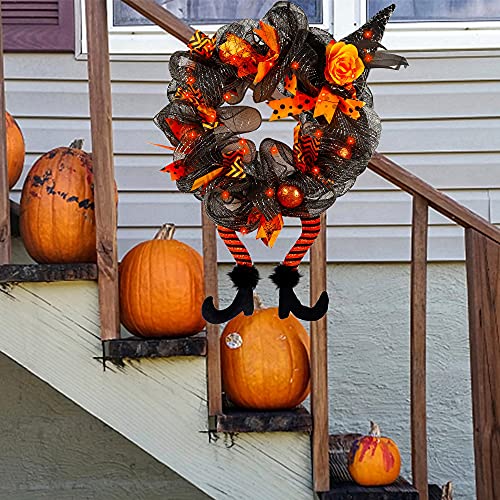 Halloween Wreaths w/ 30 LEDs for Home Decoration