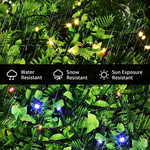 Color Changing Christmas Lights 180FT 500 LED UL Certified 11 Modes