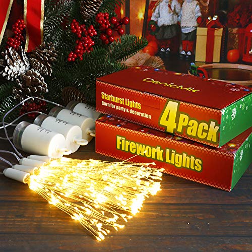 4 Pack Fireworks Christmas Lights