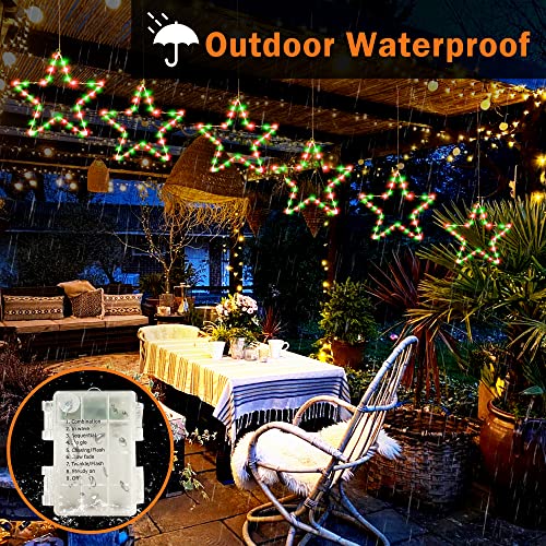 Christmas Window Lights 3 Pack Battery Operated