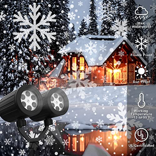 Snowflake Christmas Projector Lights