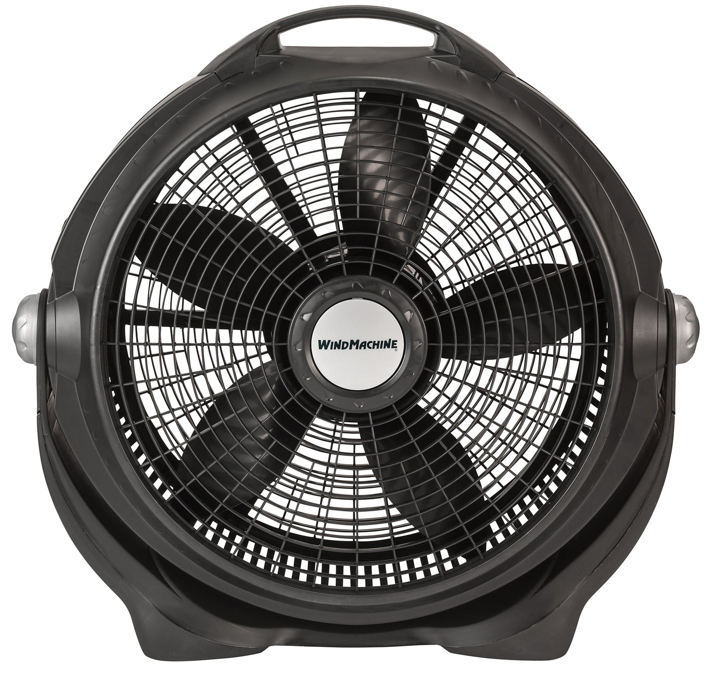 20" Air Circulator Wind Machine, 3-Speed Floor Fan w/ Pivoting Head