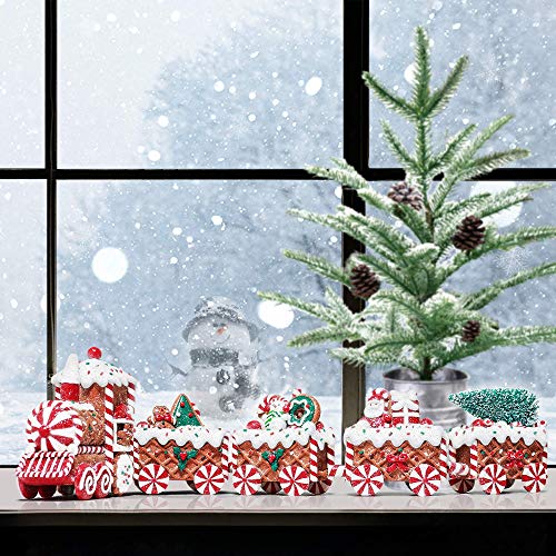 Christmas Train Gingerbread Decorations Kit Hand Crafted Christmas Village Collection