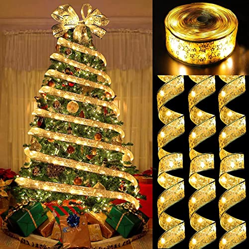 13.12ft LED Ribbon Christmas Lights Decoration