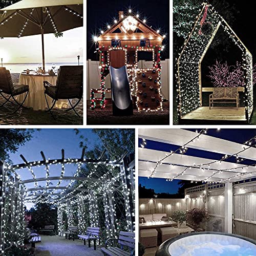 2-Pack 66FT 200 LED Christmas Lights