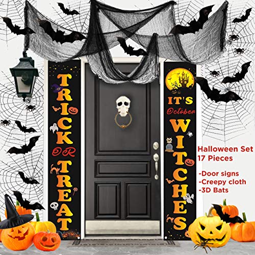 17 PCS Set Halloween Decorations