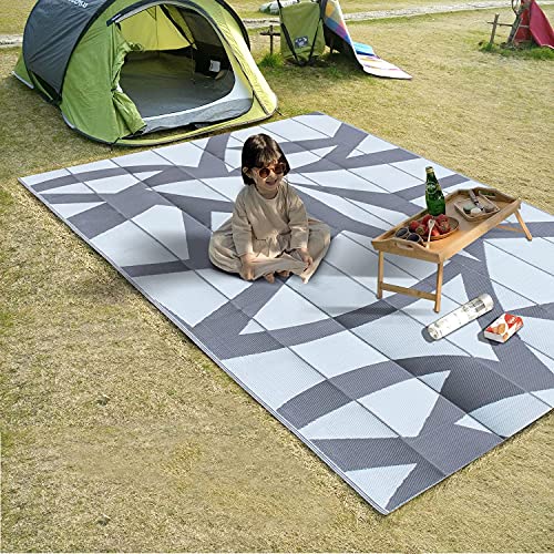 Plastic Polypropylene Area Rug Reversible &  Waterproof