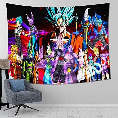 Dragon Ball Super Anime Tapestry Backdrop Decor