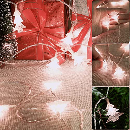 19.6 ft 40 LED Fairy Lights Battery Operated Christmas Lights