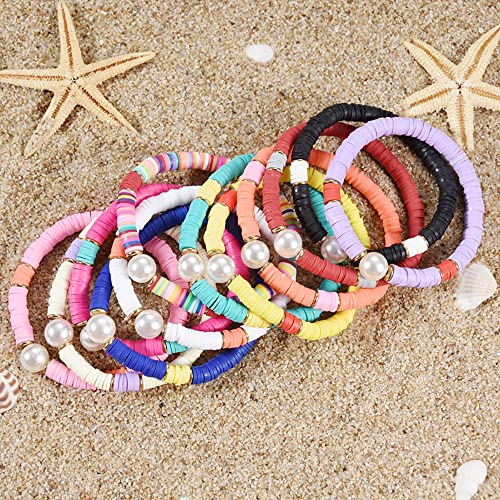 12pcs/set Heishi Bracelet for Women