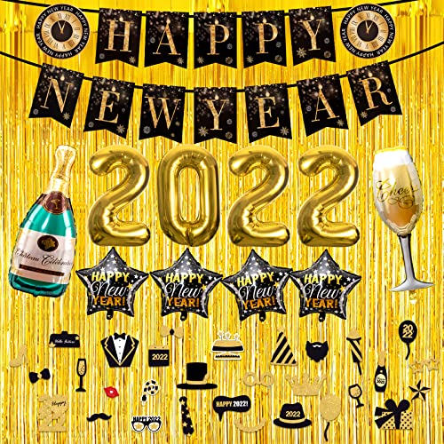 2022 New Years Eve Party Supplies