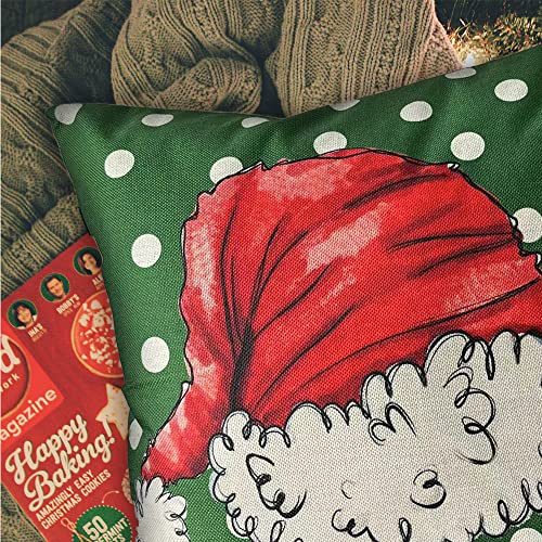 Set of 4 Christmas Pillow Covers 18X18 Inch