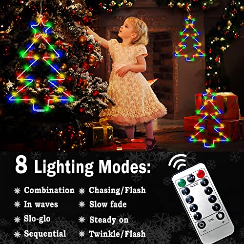Christmas Window Lights 3 Pack Battery Operated