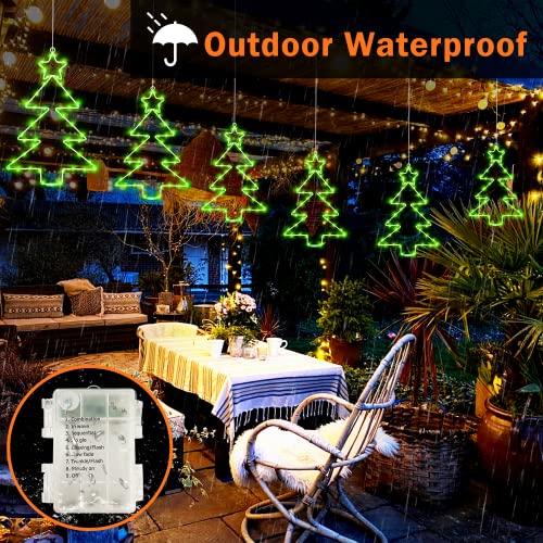 Christmas Window Lights 3 Pack Battery Operated