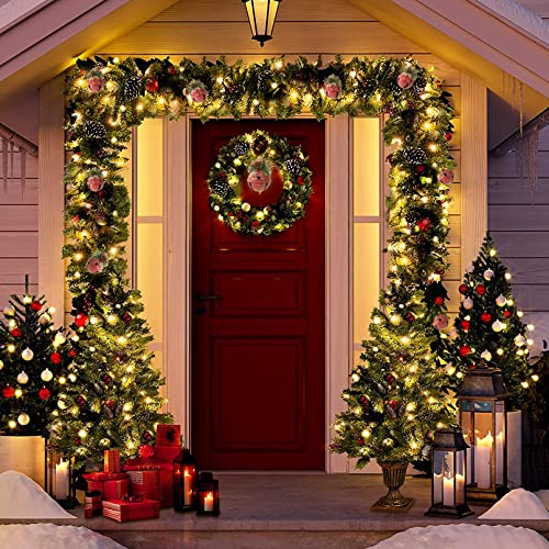 2 Pcs Christmas Hanging Decoration