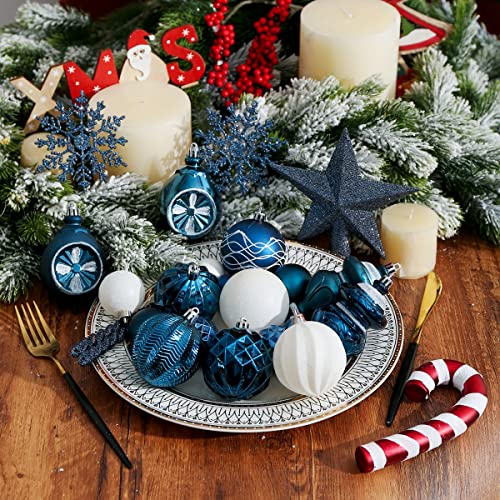 103-Pack Assorted  Christmas Ball Ornaments