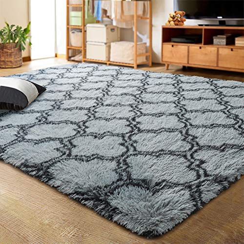 Luxury Indoor Plush Fluffy Rug Extra Soft and Comfy Carpet