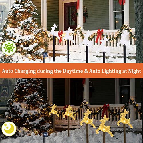 Christmas Solar Landscape Lights Decoration