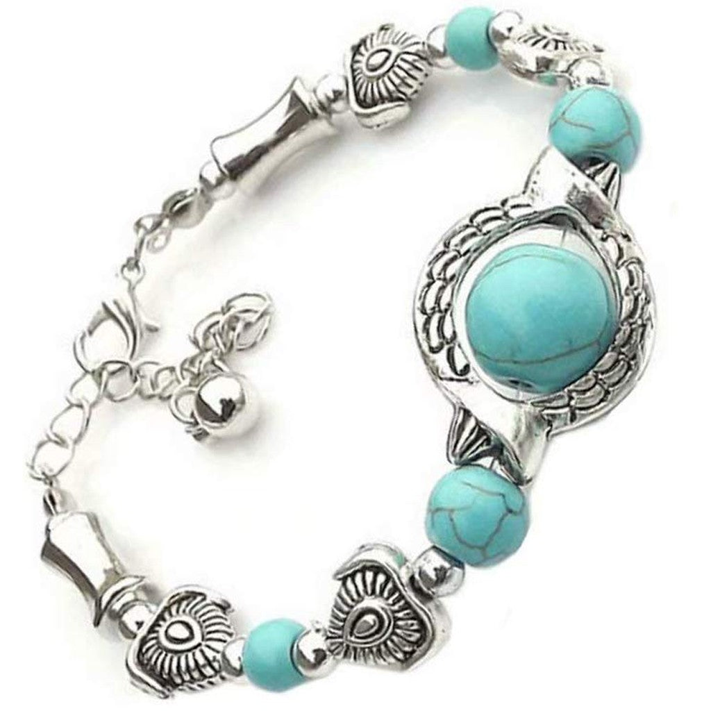 Turquoise Classic Luxury Beaded Bracelet for Women