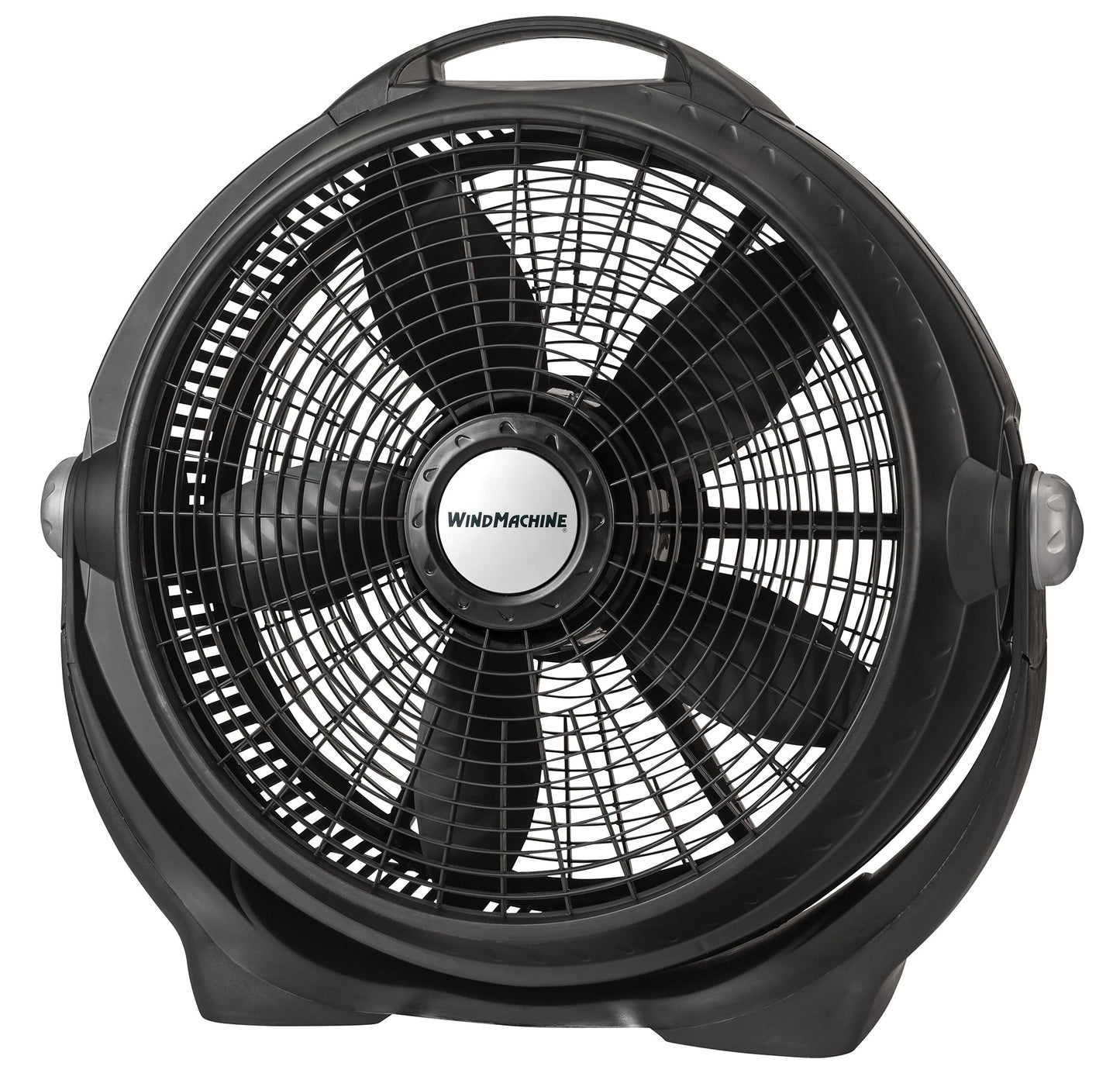 20" Air Circulator Wind Machine, 3-Speed Floor Fan w/ Pivoting Head