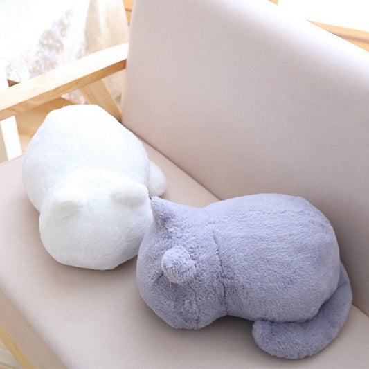 Cat Cushion Plush Stuffed Throw Pillow