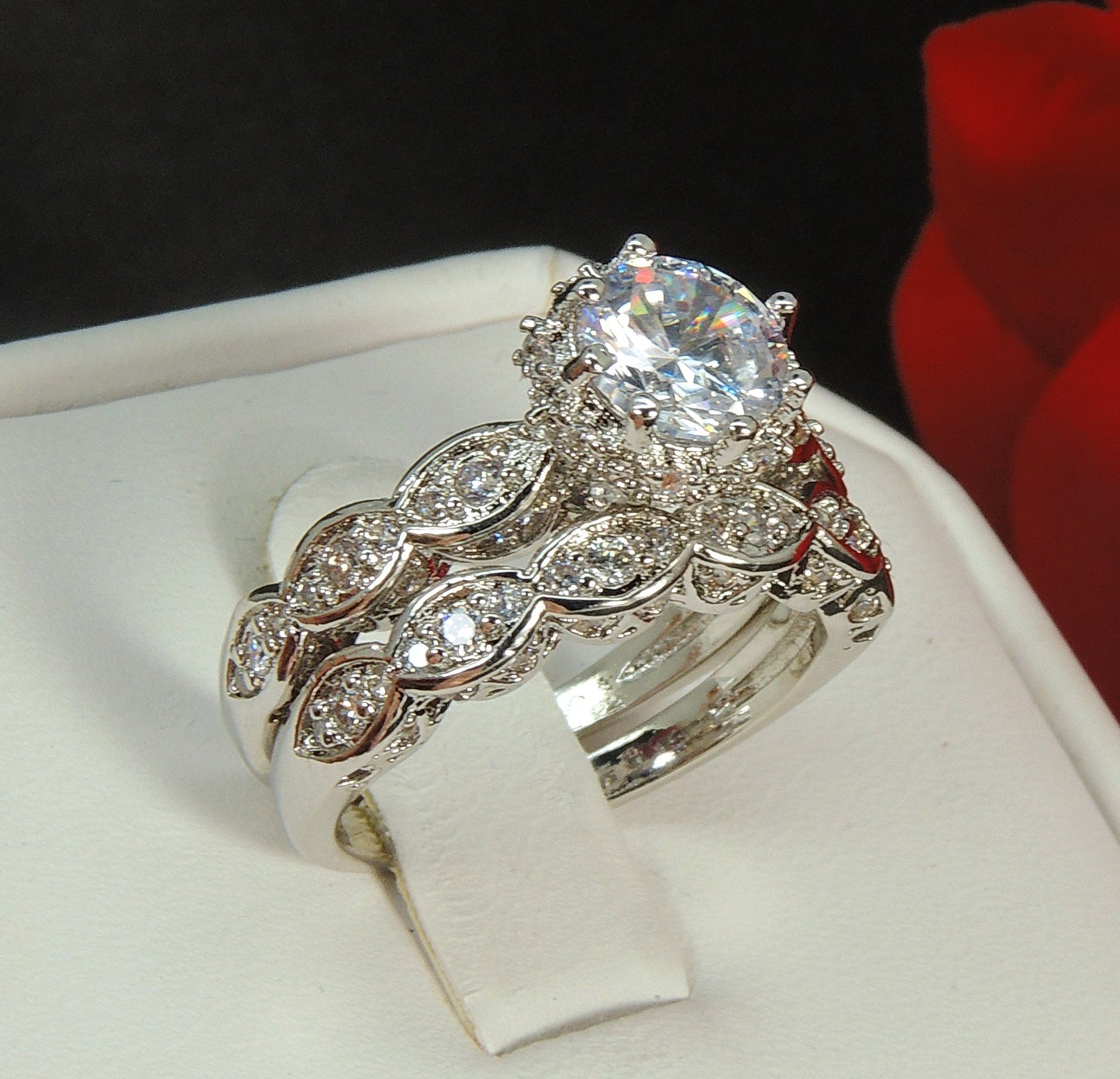 Engagement & Wedding Ring Set