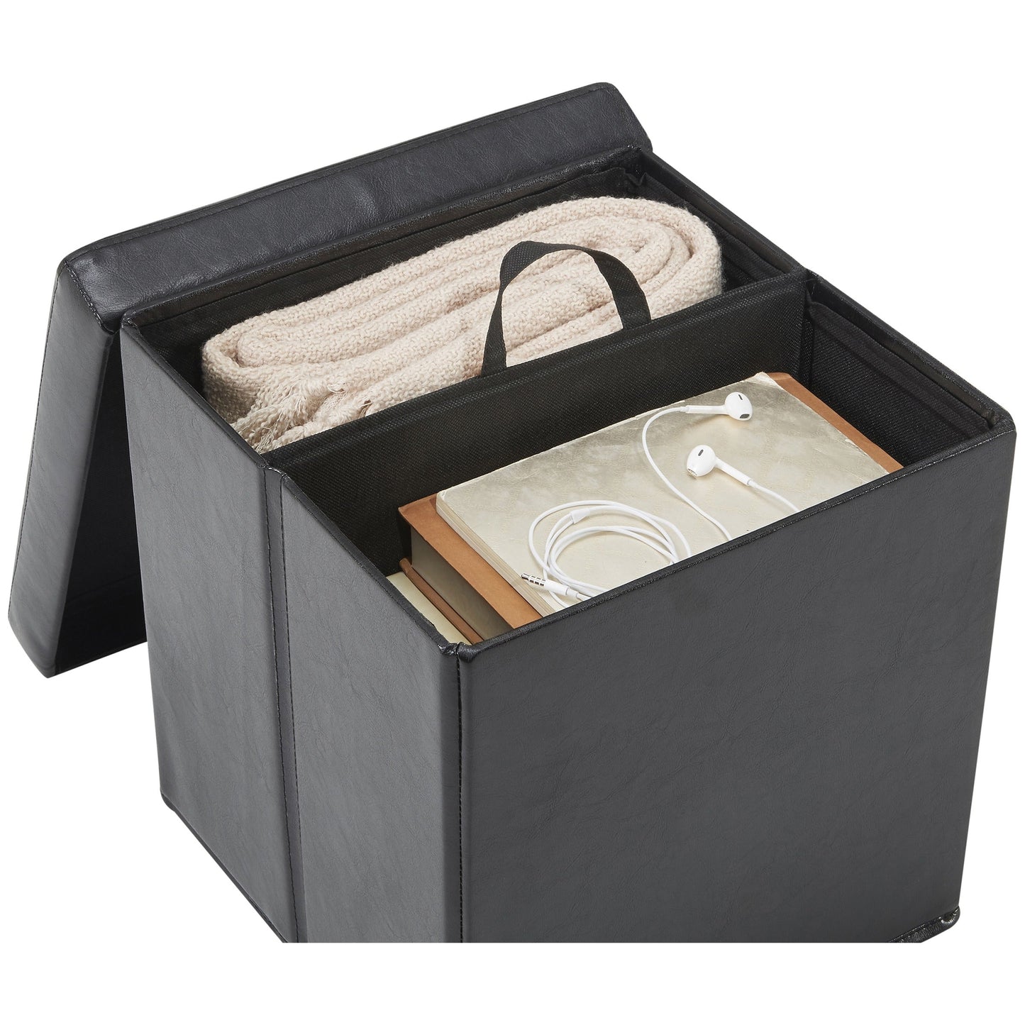 Ultra Collapsible Storage Ottoman