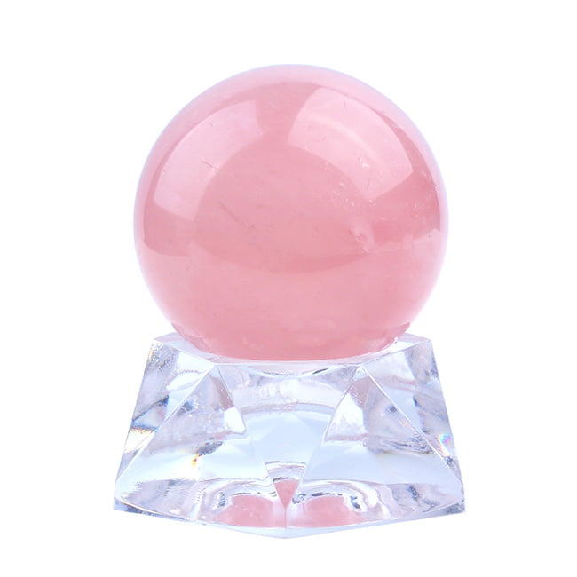 35mm Natural Healing Crystal Gemstone Ball Divination Figurine