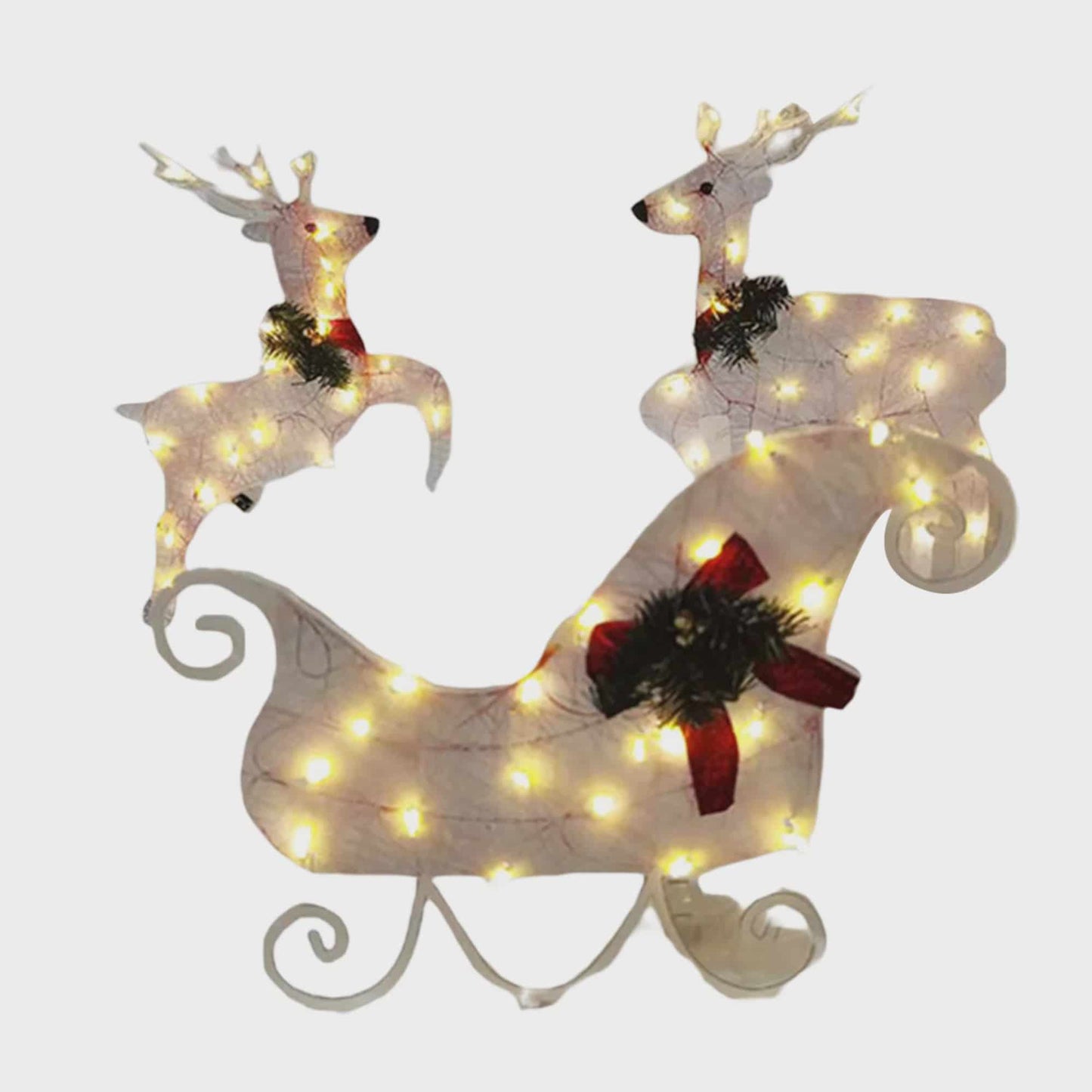 Light-Up Elk for Christmas Decoration