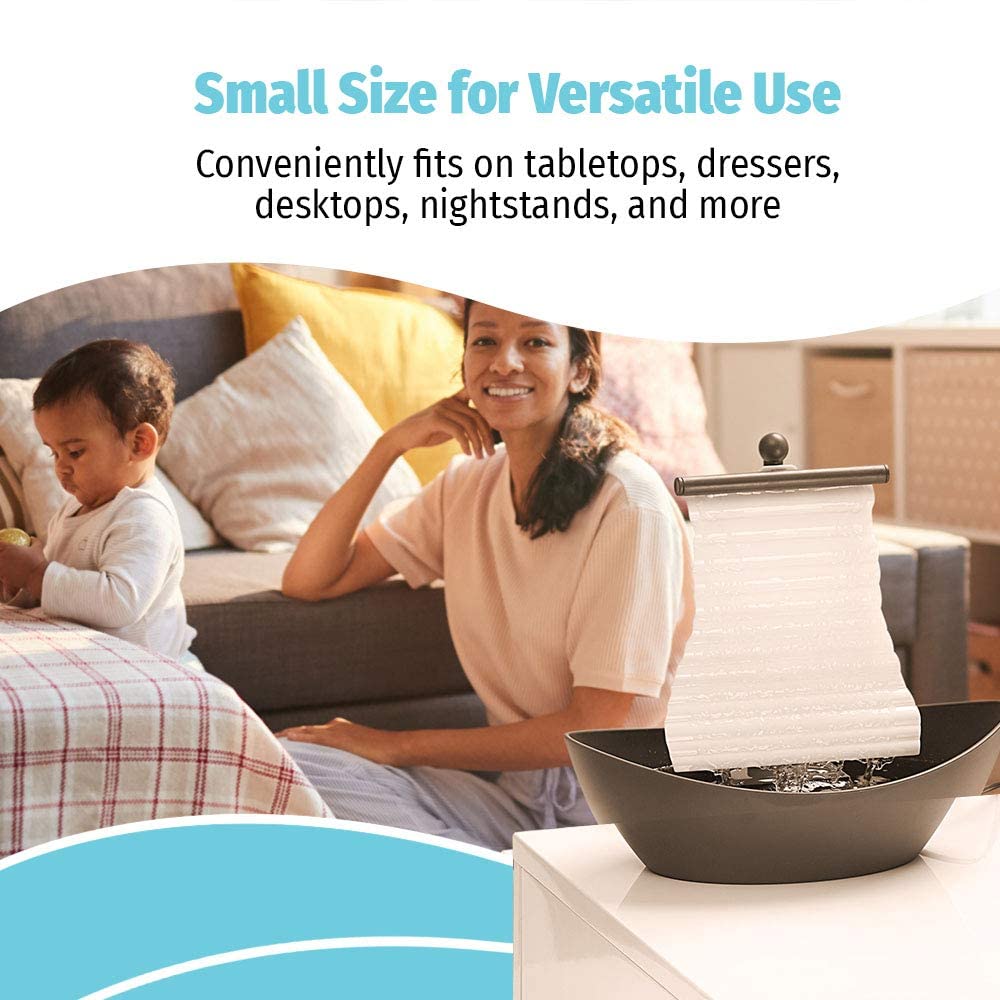 White Waters Relaxation Indoor  Fountain w/ LED